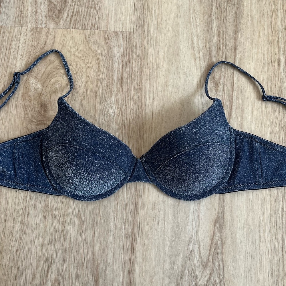 triangl swimwear riverside sparkle macia bra top